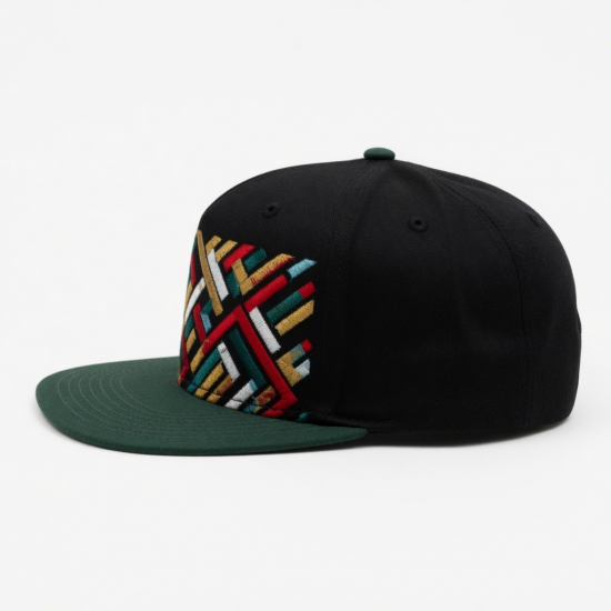 Embroidery Snapback Hat Hip Hop Flat Bill Baseball Cap Sun Hat