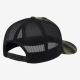 5 Panel Camouflage Mesh Polyester Baseball Cap Flat Breathable Sport Snapback Hats