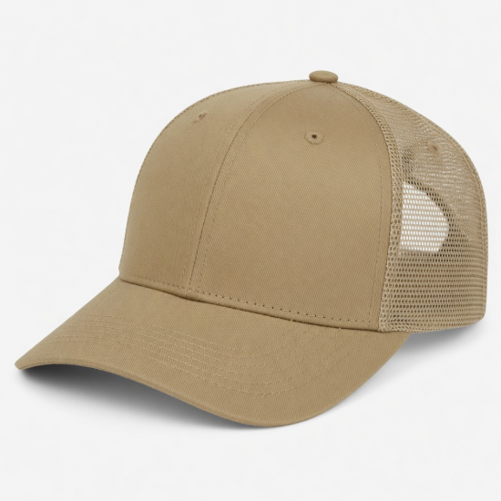 Trucker Hat Cotton Trucker Baseball Hats Adjustable Mesh Cap Style 6665