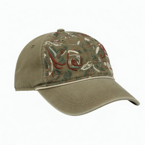 Embroidery Vintage Unisex Baseball Canvas Sports Caps