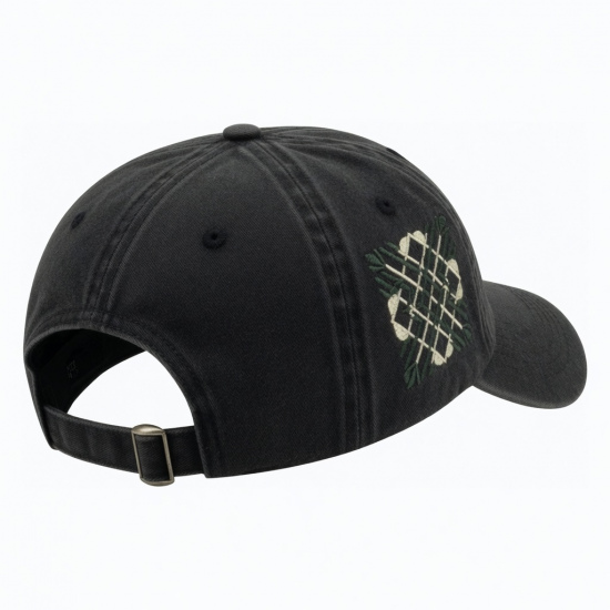 6 Panel Cotton Embroidery Baseball Cap Hip Hop Unstructured Vintage Dad Hat