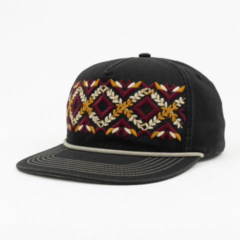 3D Embroidery Vintage Cap Snapback Hat