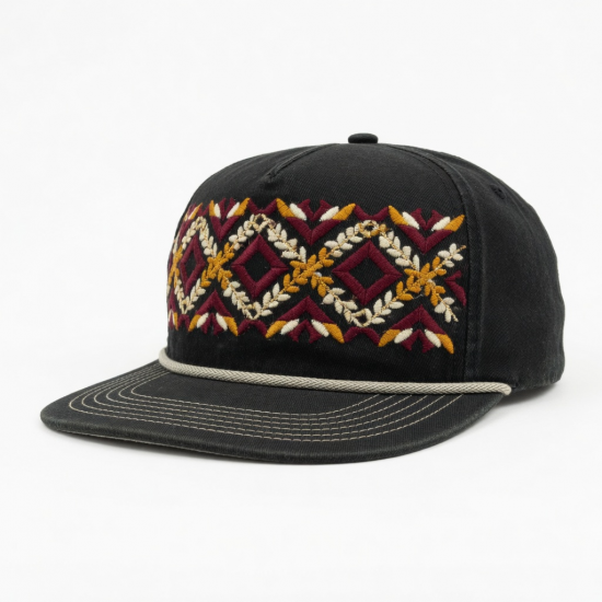 3D Embroidery Vintage Cap Snapback Hat