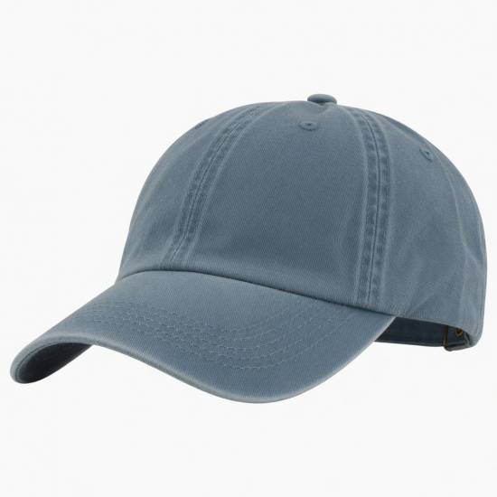 6 Panel Cotton Embroidery Baseball Cap Unstructured Adjustable Dad Hat