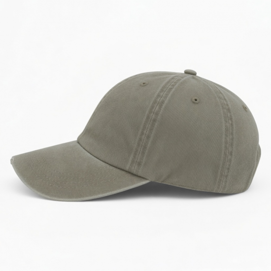Unisex Washed Cotton Unstructured Adjustable Dad Hat 6 Panel Vintage Embroidery
