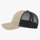 6 Panel Canvas Polyester Cotton Adjustable Unisex Trucker Hat