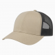 6 Panel Canvas Polyester Cotton Adjustable Unisex Trucker Hat