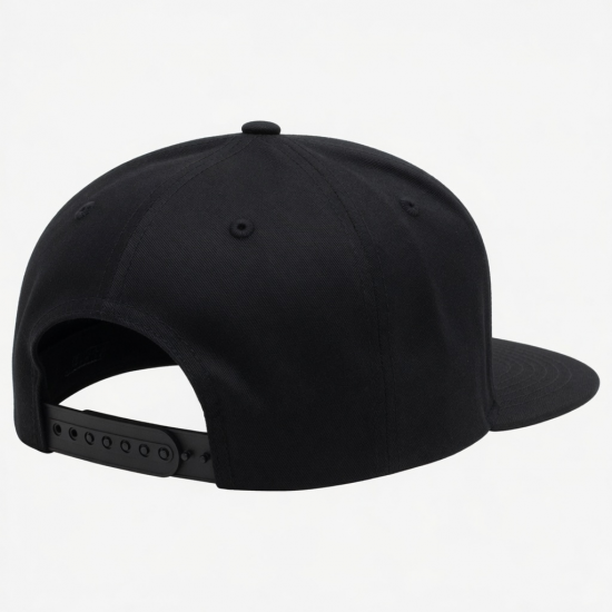 Flat Bill 3D Embroidery Embroidered Snapback Hat Cap