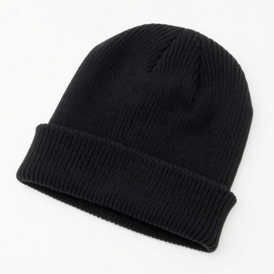 Beanie Y2k Cuff Cuffless Winter Skull Cap Knit Hat