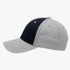 Adjustable 2 Tone Baseball Hats Cotton 5 Panel Sports Cap 3D Raised Embroidery Baseball