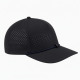 Panel Unisex Golf Hat Polyester Nylon Waterproof Rope Laser Perforated