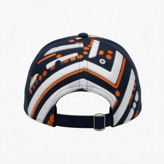 Puff Embroidery Caps 3D Raised Two-tone Embroidered Hats Baseball Caps