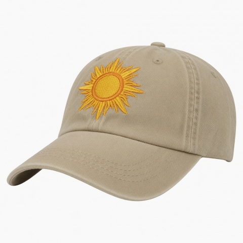 Unisex Embroidered Sun Baseball Cap Cotton Sport Hat
