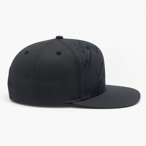 Flat 3D Embroidery Hat Snapback Cap Panel Baseball Caps