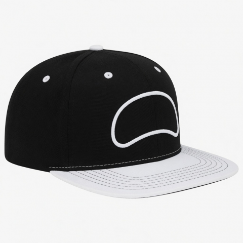Hat Black White