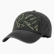 6 Panel Cotton Embroidery Baseball Cap Hip Hop Unstructured Vintage Dad Hat Style 6643