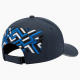 Laser Waterproof Polyester Denim Baseball Cap 3D Embroidery
