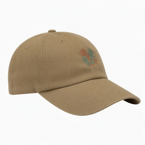 Unisex Embroidery Baseball Cap Cotton Tone Dad Hats