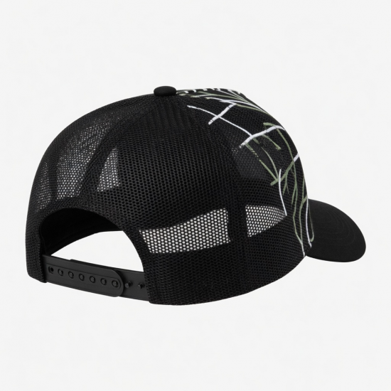 Embroidered 5 Panel Unisex Baseball Cap Breathable Mesh Structured Baseball Cap