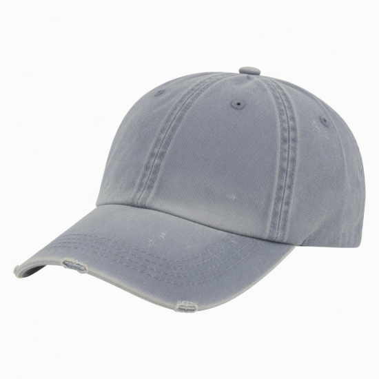 Vintage Washed Distressed Baseball Cap Adjustable Hip Hop Dad Hat Cotton Sport Cap