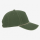 5 Panel Hat Outdoor Embroidery Cap Vintage Green Baseball Hat