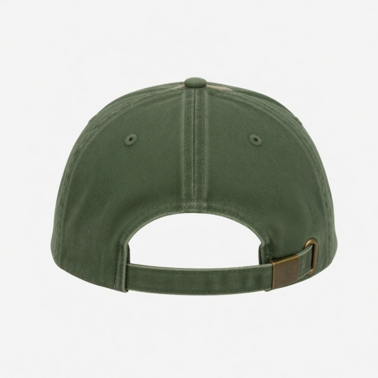 5 Panel Hat Outdoor Embroidery Cap Vintage Green Baseball Hat